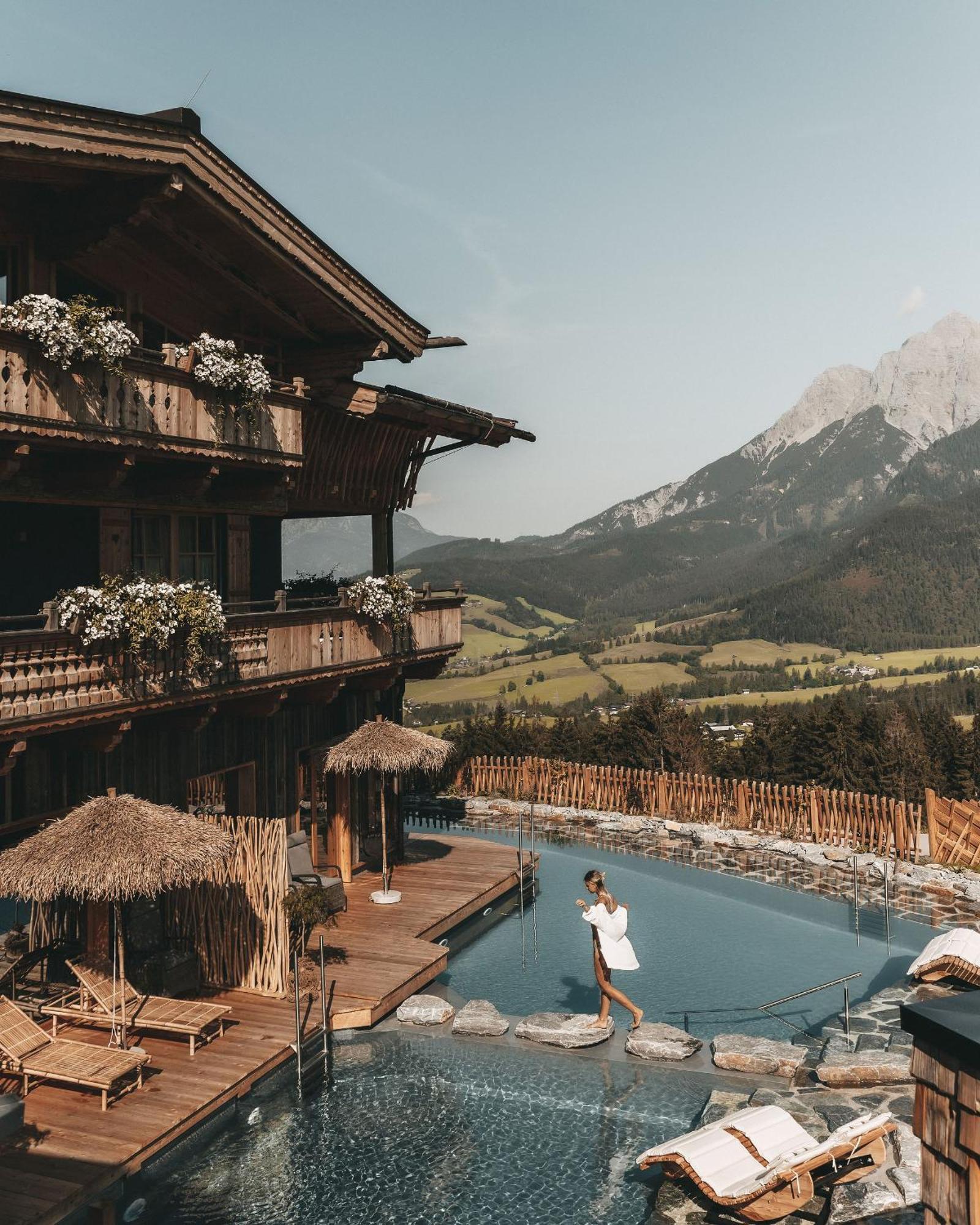 Jufenalm Boho Hotel & Restaurant Maria Alm Extérieur photo
